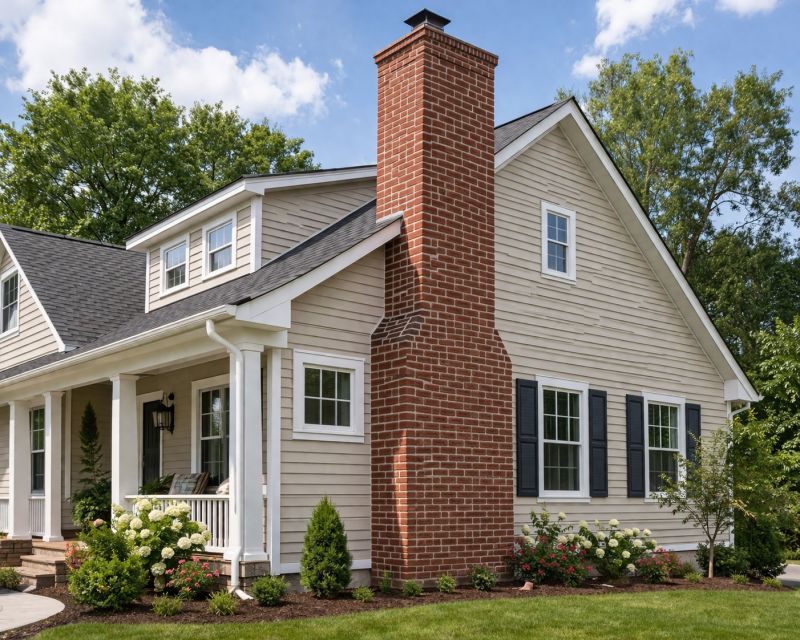 Brick Chimney Installation in Westerly, RI