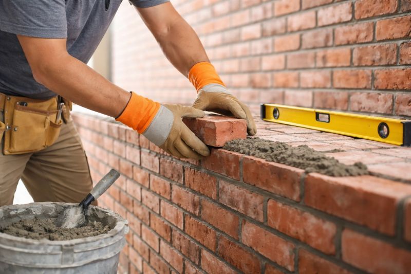 Brick Columns Installation in Westerly, RI