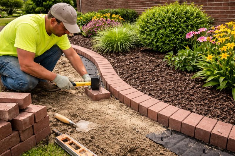 Brick Hardscape Installation in Quaker Hill, CT