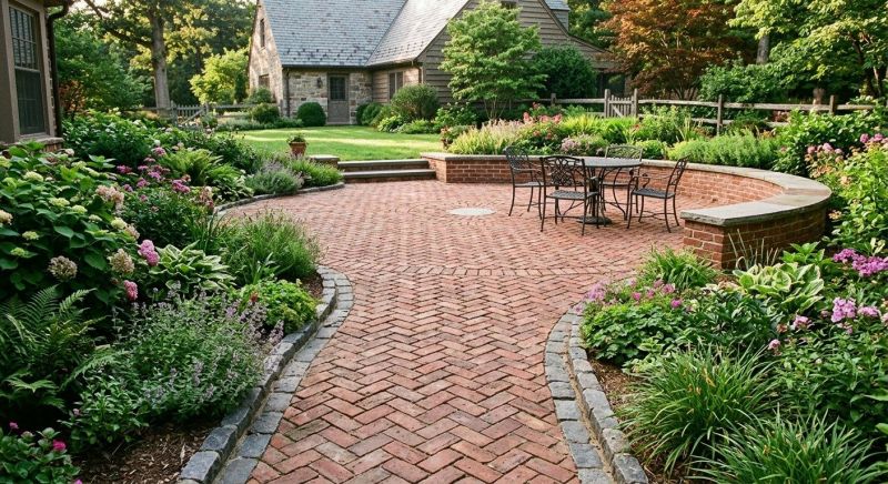 Brick Hardscaping Installation in Jamestown, RI