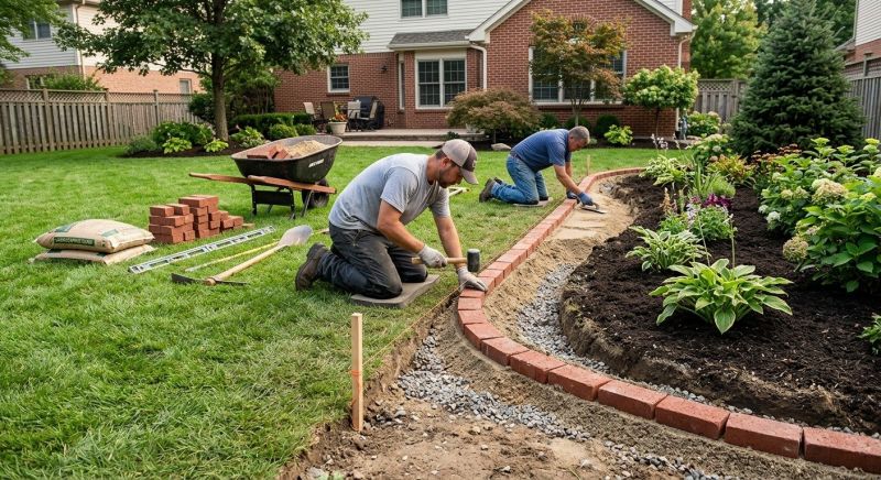 Brick Hardscaping Installation in Saunderstown, RI