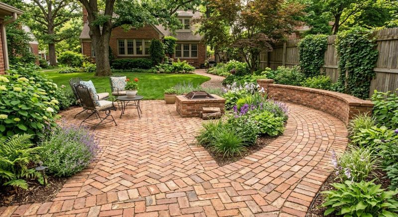Brick Landscaping Installation in Westerly, RI
