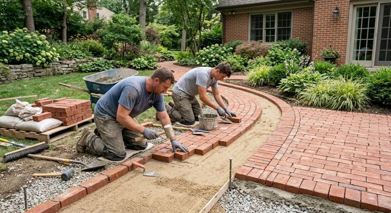 Brick Landscaping Service in Exeter, RI