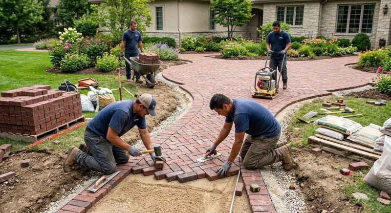 Brick Landscaping Service in Preston, CT