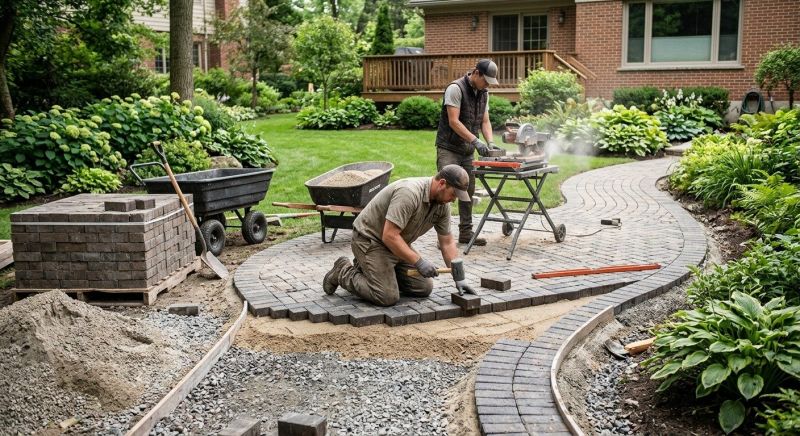 Brick Landscaping Service in Stonington, CT