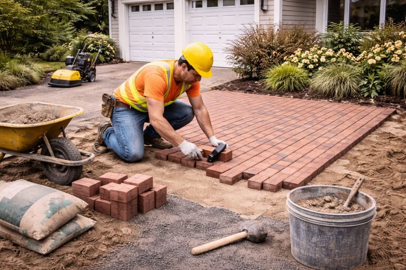 Brick Paving Installation in East Lyme, CT
