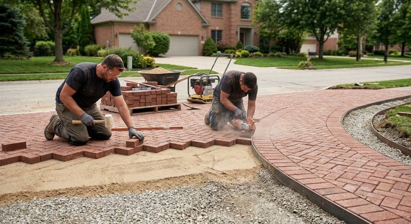 Brick Paving Installation in East Lyme, CT