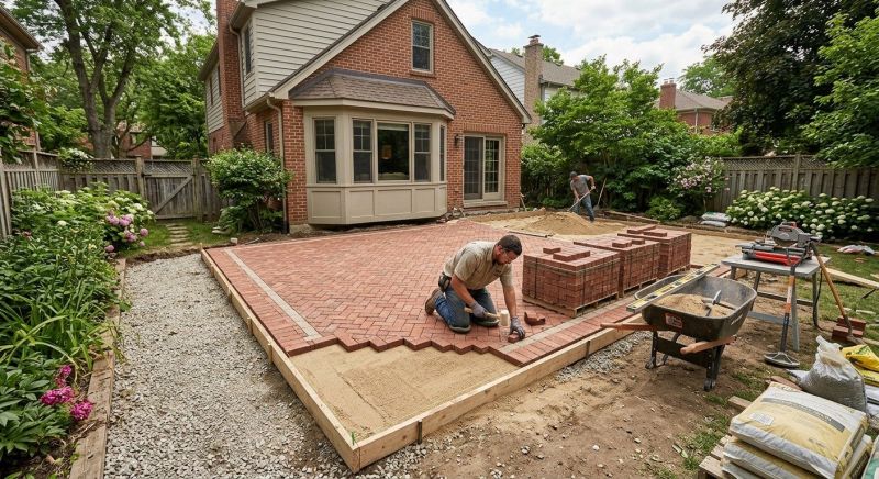 Brick Paving Installation in Gales Ferry, CT