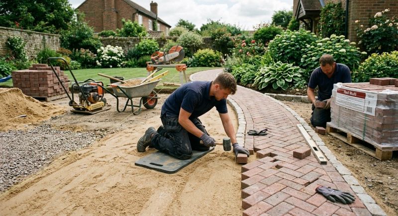 Brick Paving Installation in North Stonington, CT