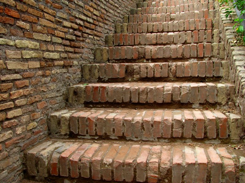 Brick Stairs Installation in Westerly, RI