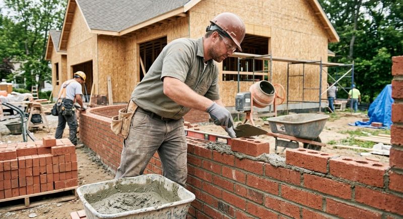 Brick Wall Installation in Ledyard, CT