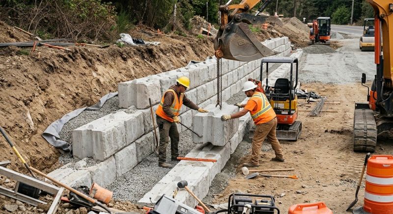 Cinder Blocks Installation in Stonington, CT