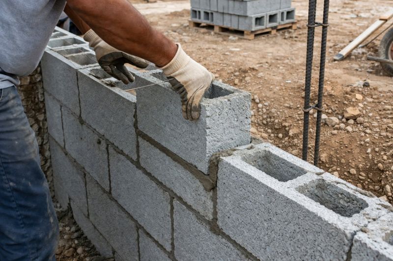 Cinder Blocks Installation in Washington County, RI