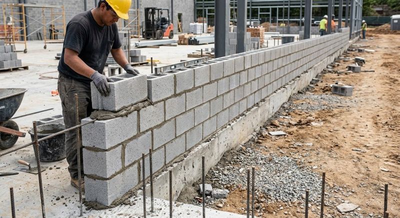 Cinder Blocks Installation in Waterford, CT