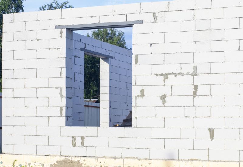 Masonry Wall Installation in Westerly, RI
