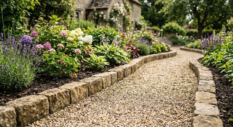 Stone Edging Installation in Westerly, RI