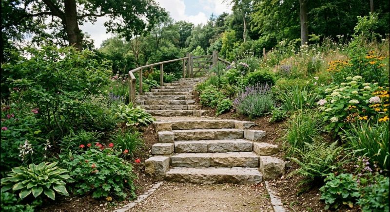 Stone Edging Installation in Westerly, RI