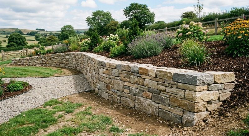 Stone Wall Replacement in Westerly, RI